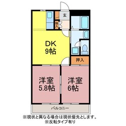 サンビレッジＮＯＤＡの物件間取画像